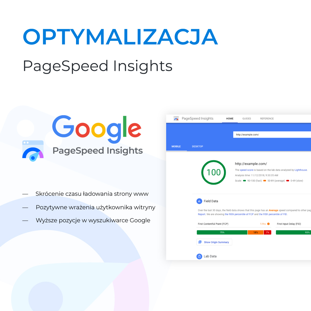 Optymalizacja Google PageSpeed Insight